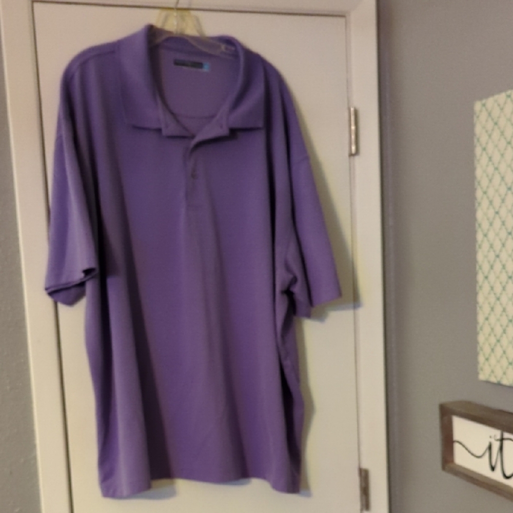 Roundtree & Yorke Lavender Polo Shirt